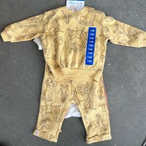 NWT Disney Baby Lion King 4-Piece Outfit